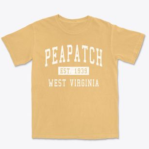 Peapatch West Virginia Classic Established Premium Heavyweight T-shirt