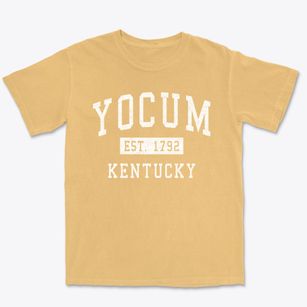 Yocum Kentucky Classic Established Premium Heavyweight T-shirt