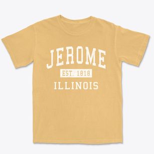 Jerome Illinois Classic Established Premium Heavyweight T-shirt