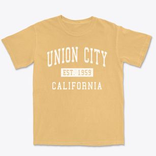 Union City California Classic Established Premium Heavyweight T-shirt