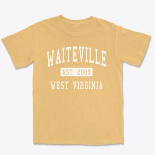 Waiteville West Virginia Classic Established Premium Heavyweight T-shirt