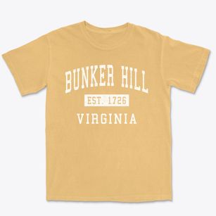 Bunker Hill Virginia Classic Established Premium Heavyweight T-shirt
