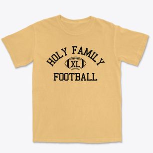 Holy Family Parish Classic Football Premium Heavyweight T-shirt