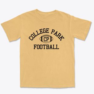 The Woodlands College Park High School Classic Football Premium Heavyweight T-shirt