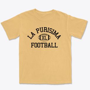 La Purisima Parish Classic Football Premium Heavyweight T-shirt