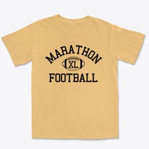 Marathon Lutheran School Classic Football Premium Heavyweight T-shirt