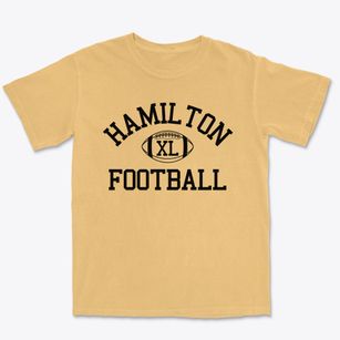 Hamilton High School Classic Football Premium Heavyweight T-shirt
