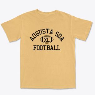 Augusta Sda Christian School Classic Football Premium Heavyweight T-shirt