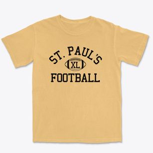 Saint Paul's Lutheran School Classic Football Premium Heavyweight T-shirt