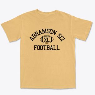 Abramson Sci Academy Classic Football Premium Heavyweight T-shirt