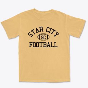 Star City High School Classic Football Premium Heavyweight T-shirt
