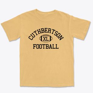 Cuthbertson High School Classic Football Premium Heavyweight T-shirt