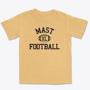 Mast School Classic Football Premium Heavyweight T-shirt
