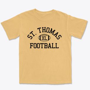 Saint Thomas The Apostle School Classic Football Premium Heavyweight T-shirt