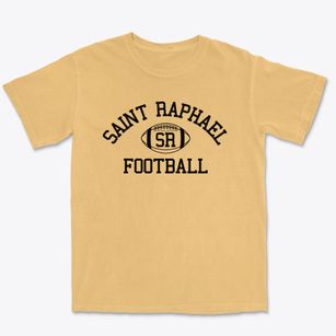 Saint Raphael School Classic Football Premium Heavyweight T-shirt