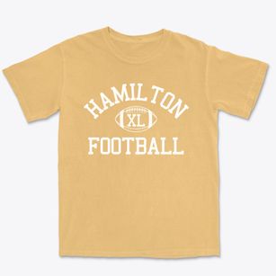 Hamilton Christian Center School Classic Football Premium Heavyweight T-shirt