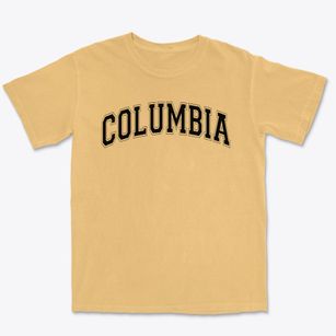 Columbia Elementary School Varsity Arch Premium Heavyweight T-shirt
