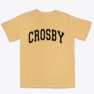 Crosby High School Varsity Arch Premium Heavyweight T-shirt