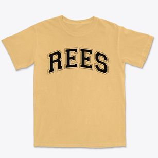Rees Elementary School Varsity Arch Premium Heavyweight T-shirt