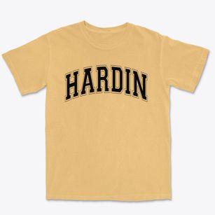 Hardin High School Varsity Arch Premium Heavyweight T-shirt
