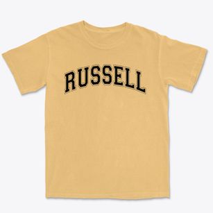 James Solomon Russell Junior High School Varsity Arch Premium Heavyweight T-shirt