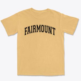 Fairmount Elementary School Varsity Arch Premium Heavyweight T-shirt