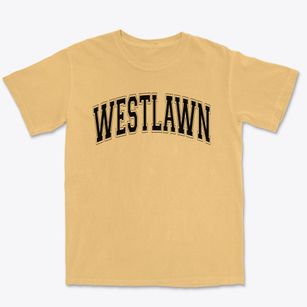 Westlawn Middle School Varsity Arch Premium Heavyweight T-shirt