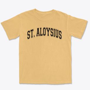 Saint Aloysius School Varsity Arch Premium Heavyweight T-shirt