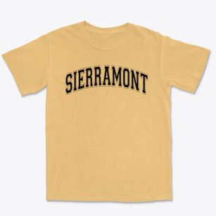 Sierramont Middle School Varsity Arch Premium Heavyweight T-shirt