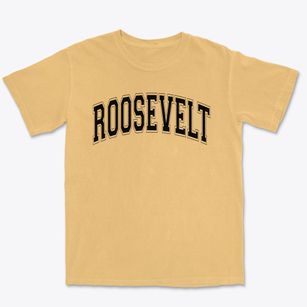 Roosevelt Elementary School Varsity Arch Premium Heavyweight T-shirt
