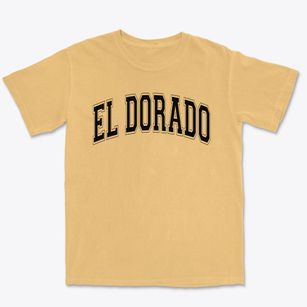 El Dorado Elementary School Varsity Arch Premium Heavyweight T-shirt