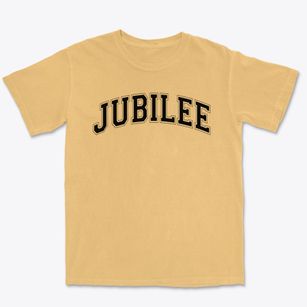 Jubilee Christian Academy Varsity Arch Premium Heavyweight T-shirt