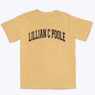 Lillian C Poole Elementary School Varsity Arch Premium Heavyweight T-shirt
