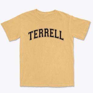 Terrell Academy Varsity Arch Premium Heavyweight T-shirt