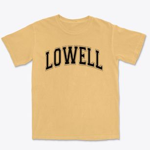 Lowell Elementary School Varsity Arch Premium Heavyweight T-shirt