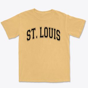 Saint Louis School Varsity Arch Premium Heavyweight T-shirt