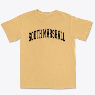 South Marshall Middle School Varsity Arch Premium Heavyweight T-shirt