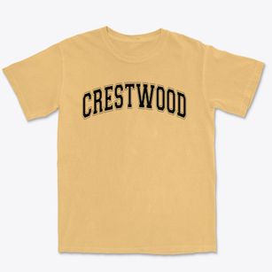 Crestwood Elementary School Varsity Arch Premium Heavyweight T-shirt