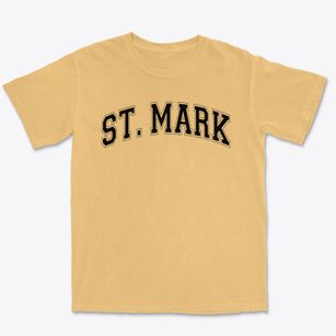 Saint Mark Middle School Varsity Arch Premium Heavyweight T-shirt