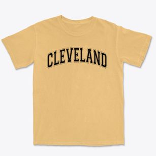 Cleveland Middle School Varsity Arch Premium Heavyweight T-shirt