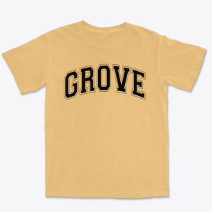 Grove Christian School Varsity Arch Premium Heavyweight T-shirt