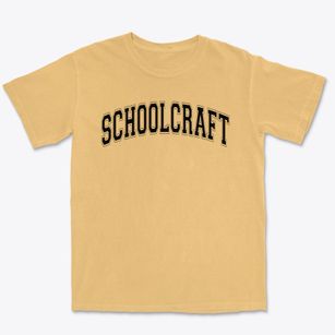 Schoolcraft Upper Elementary School Varsity Arch Premium Heavyweight T-shirt
