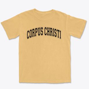 Corpus Christi Parish Varsity Arch Premium Heavyweight T-shirt