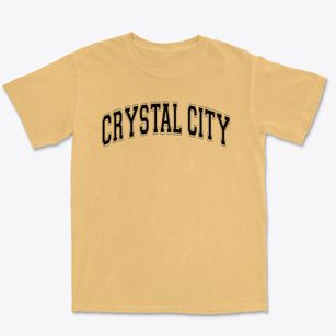 Crystal City High School Varsity Arch Premium Heavyweight T-shirt