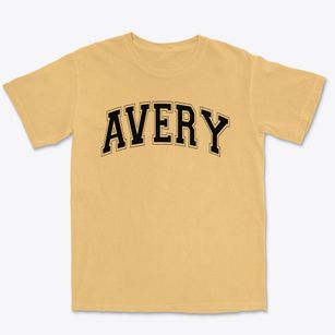 Avery Elementary School Varsity Arch Premium Heavyweight T-shirt