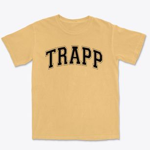 Trapp Elementary School Varsity Arch Premium Heavyweight T-shirt