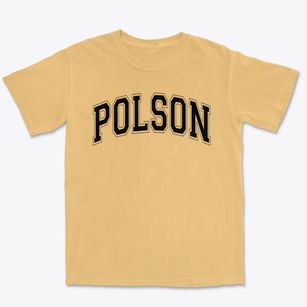 Polson Middle School Varsity Arch Premium Heavyweight T-shirt