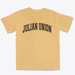 Julian Union School Varsity Arch Premium Heavyweight T-shirt