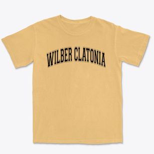 Wilber Clatonia High School Varsity Arch Premium Heavyweight T-shirt