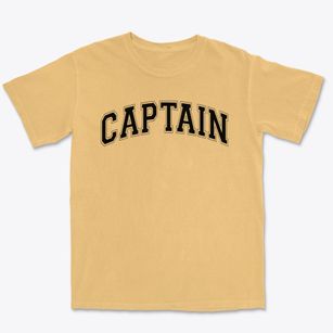 Captain Samuel Douglas Academy Varsity Arch Premium Heavyweight T-shirt